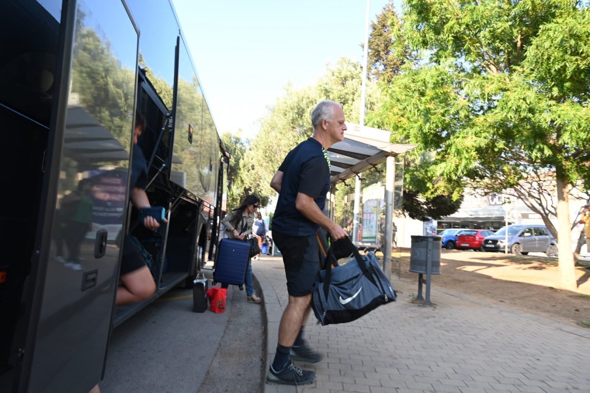 Dispositiu d’autobusos a Granollers Centre pels usuaris de l’R3 / Toni Torrillas