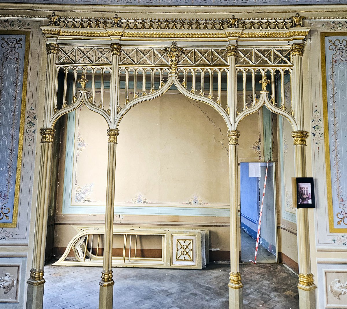 Una de les estances de la casa