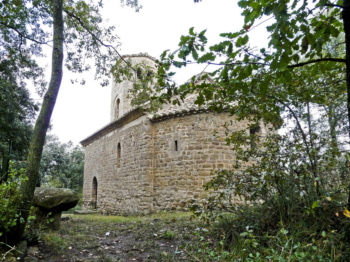 Una imatge de Sant Andreu de Llanars, a Prats