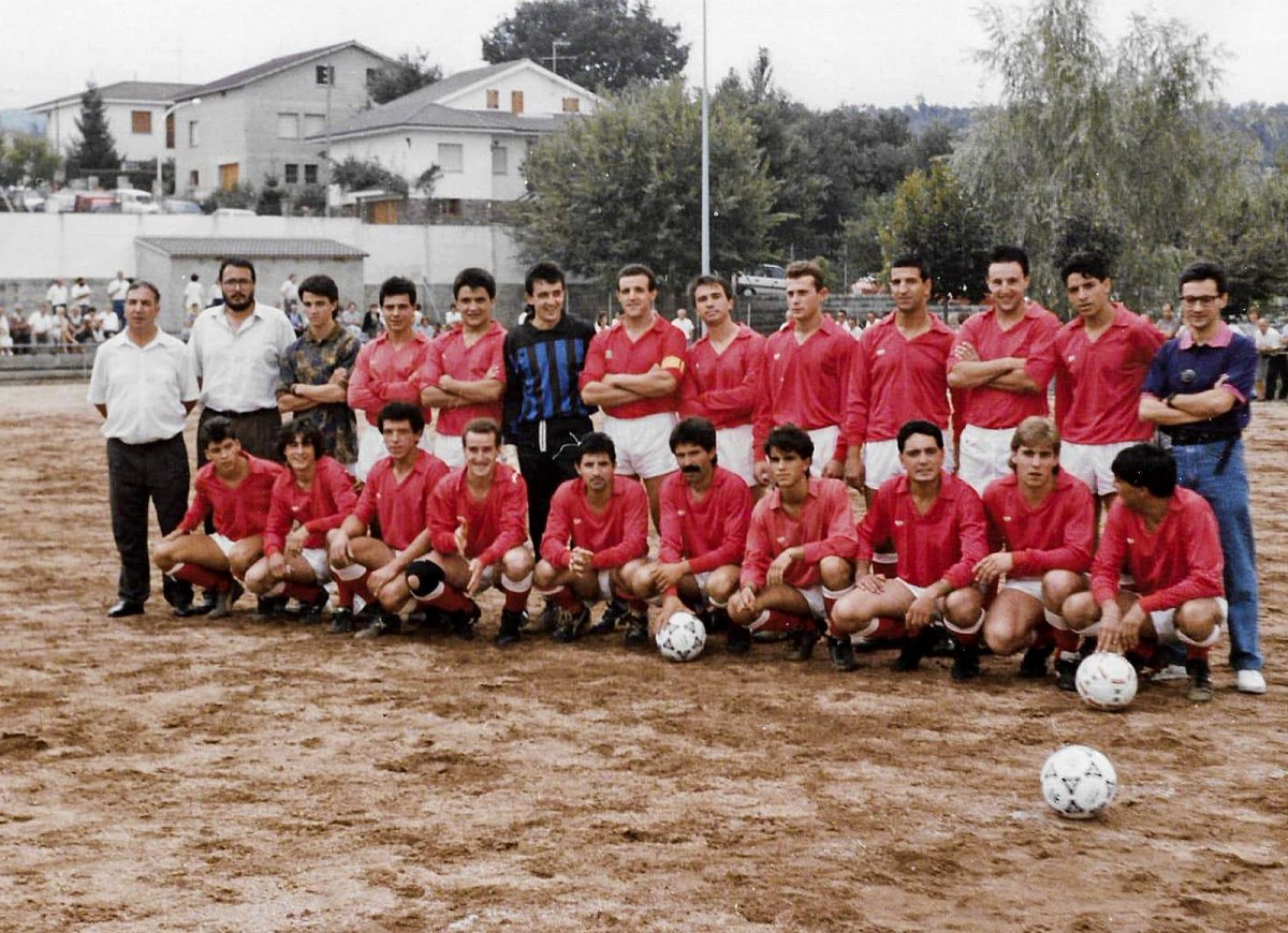 Una de les plantilles del Corcó de Segona Regional
