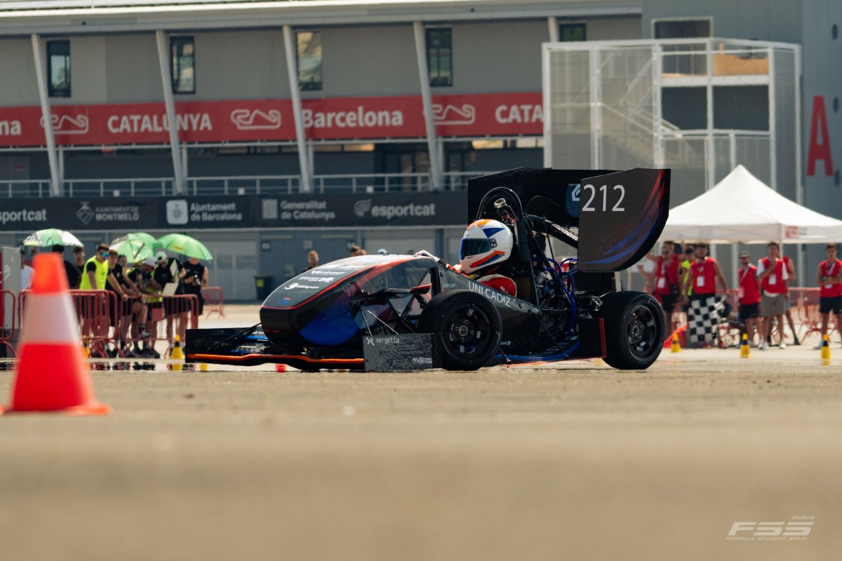 Un monoplaça dissenyat i construït per un dels més 1.300 enginyers de la Formula Student Spain