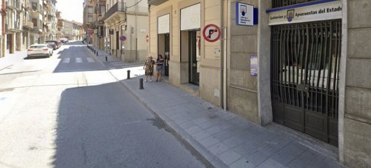 L'administració afortunada, al carrer Sant Miquel de Torelló