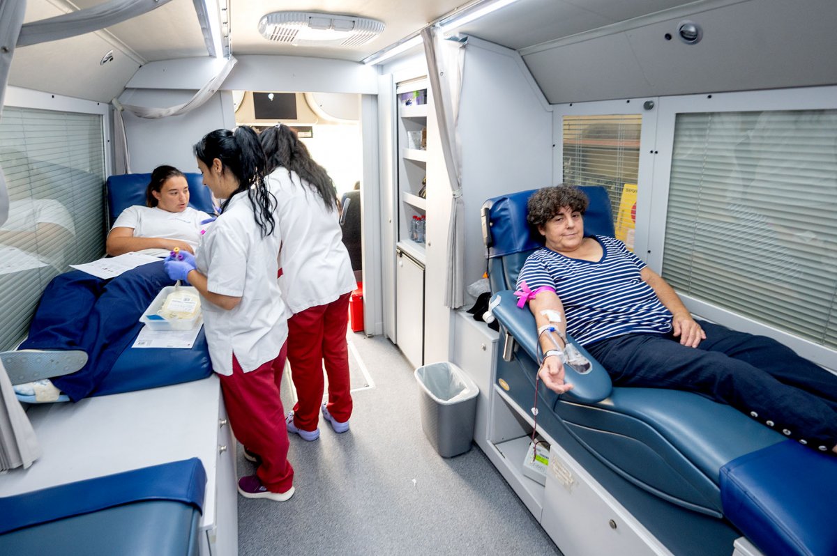 El Banc de Sang i Teixits es va desplaçar aquest dijous a Montmeló