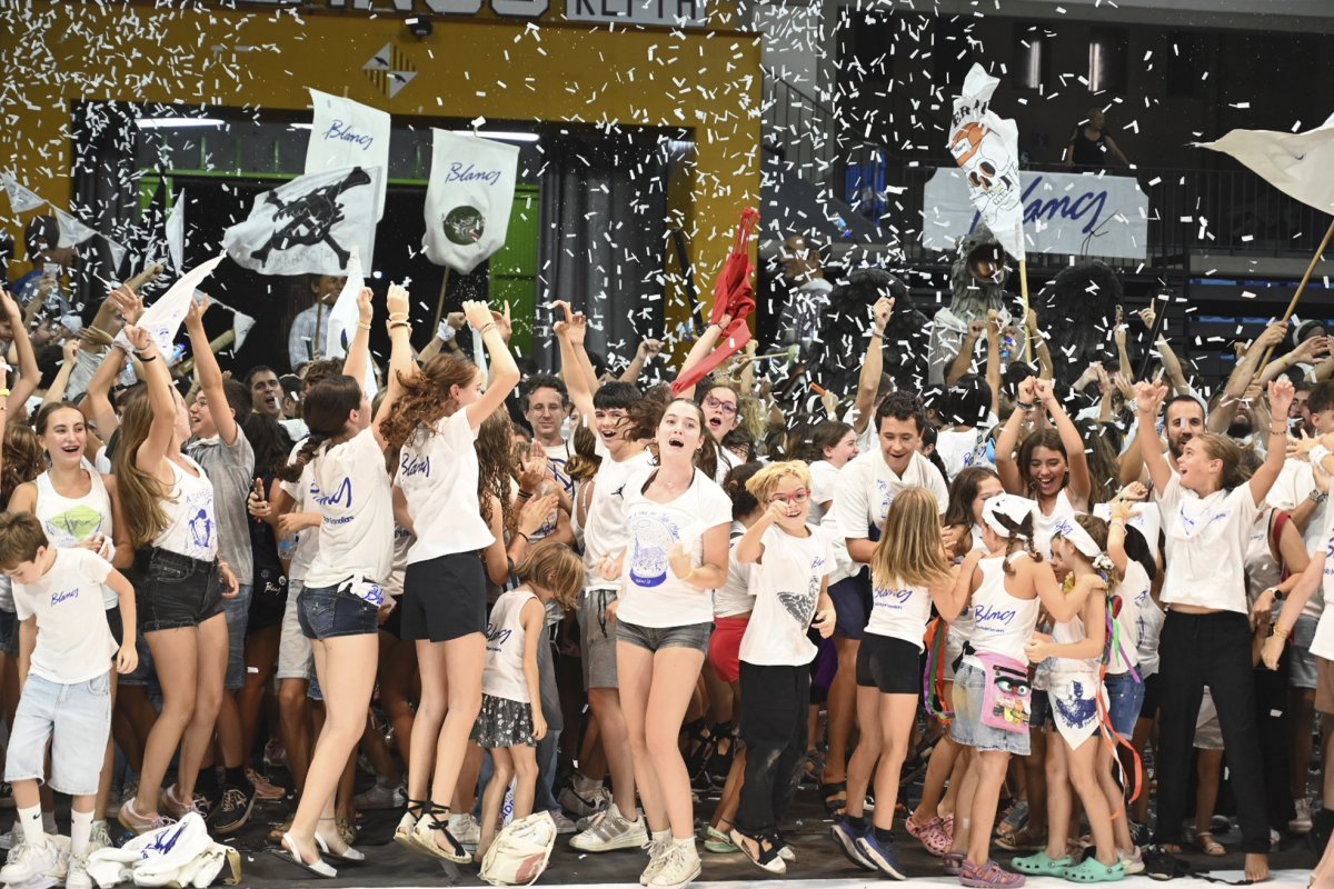 Celebració blanca al concurs de rajolers