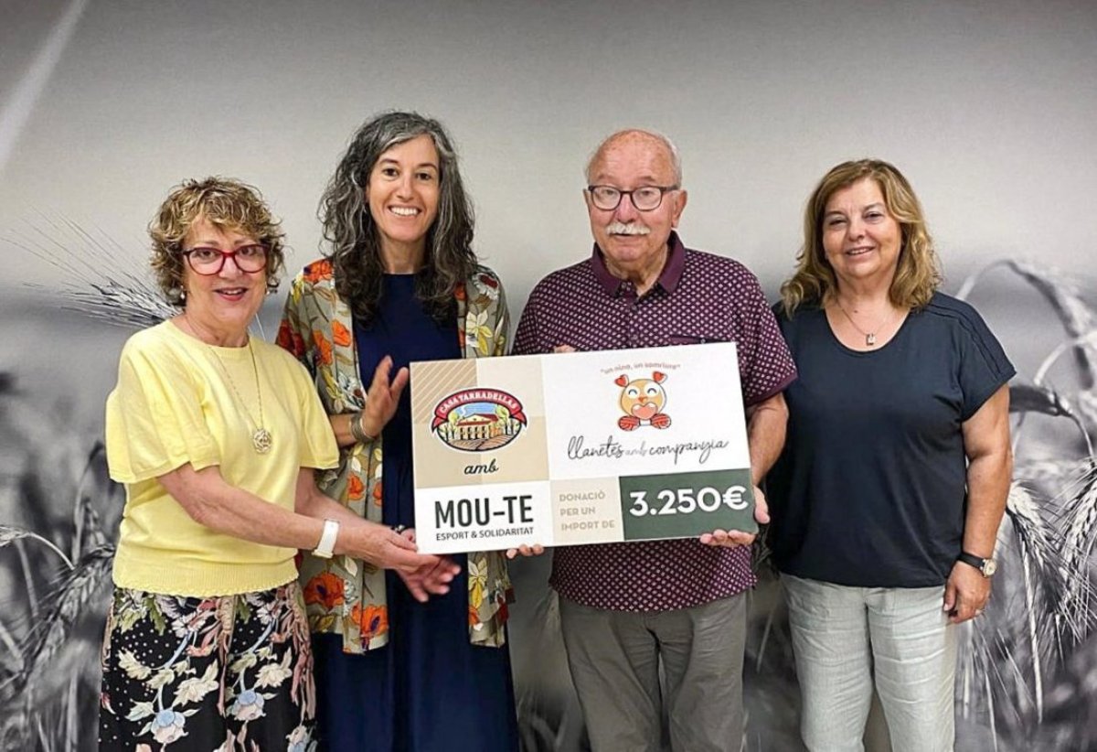 Associació llanetes rep els diners de Casa Tarradellas