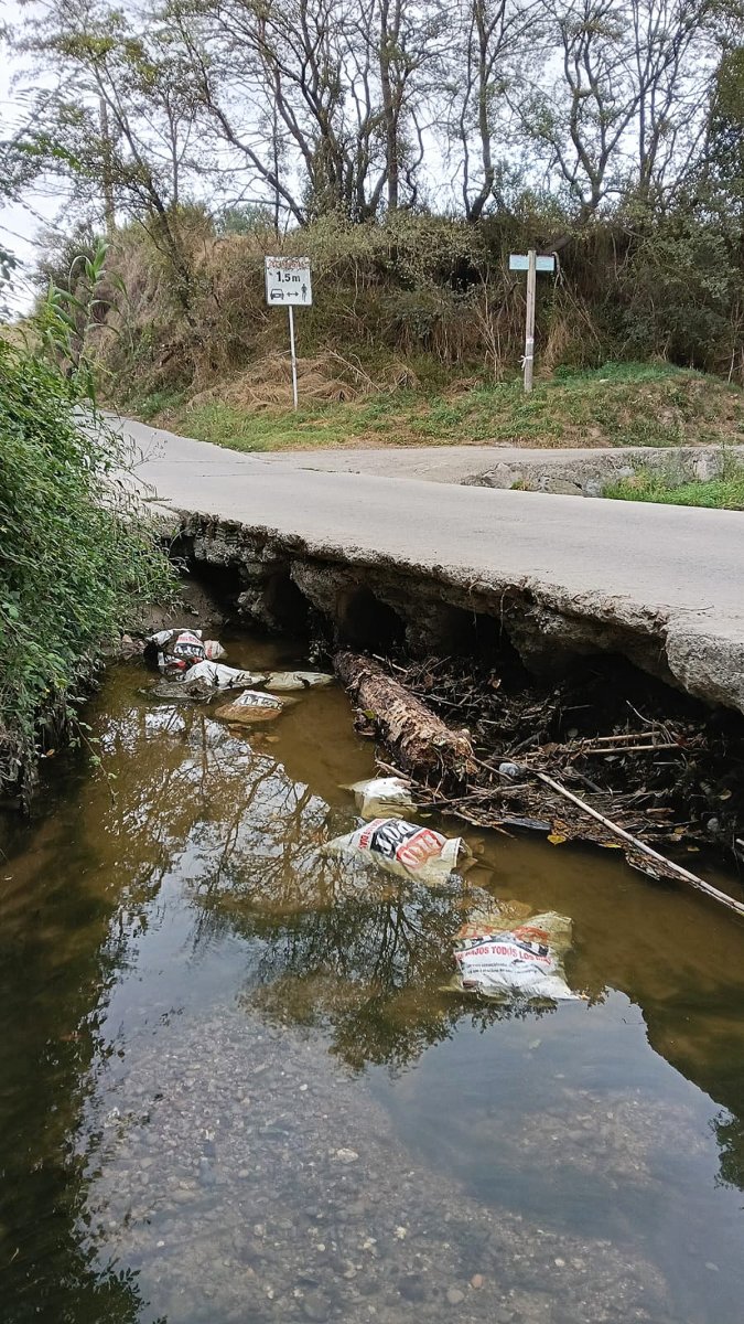 L'abocament il·legal de sacs de runa al Gurri