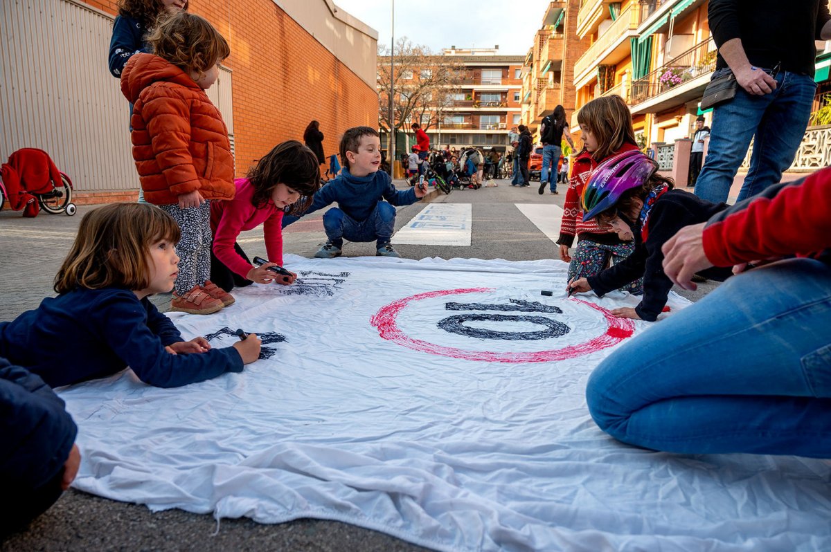 La comunitat educativa de l'escola Dolors Granés va reclamar les millores