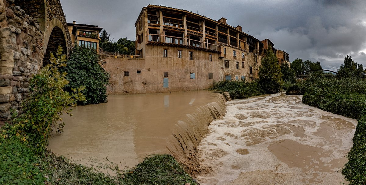 El riu Méder a les adoberies
