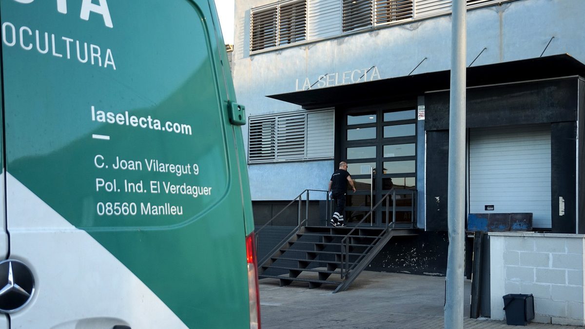 Les instal·lacions de La Selecta, al polígon del Verdaguer de Manlleu