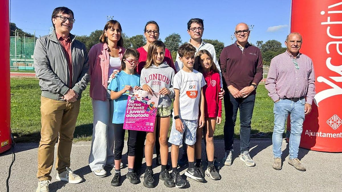 La presentació de la cursa, que es disputarà a la pistes d’atletisme de Vic