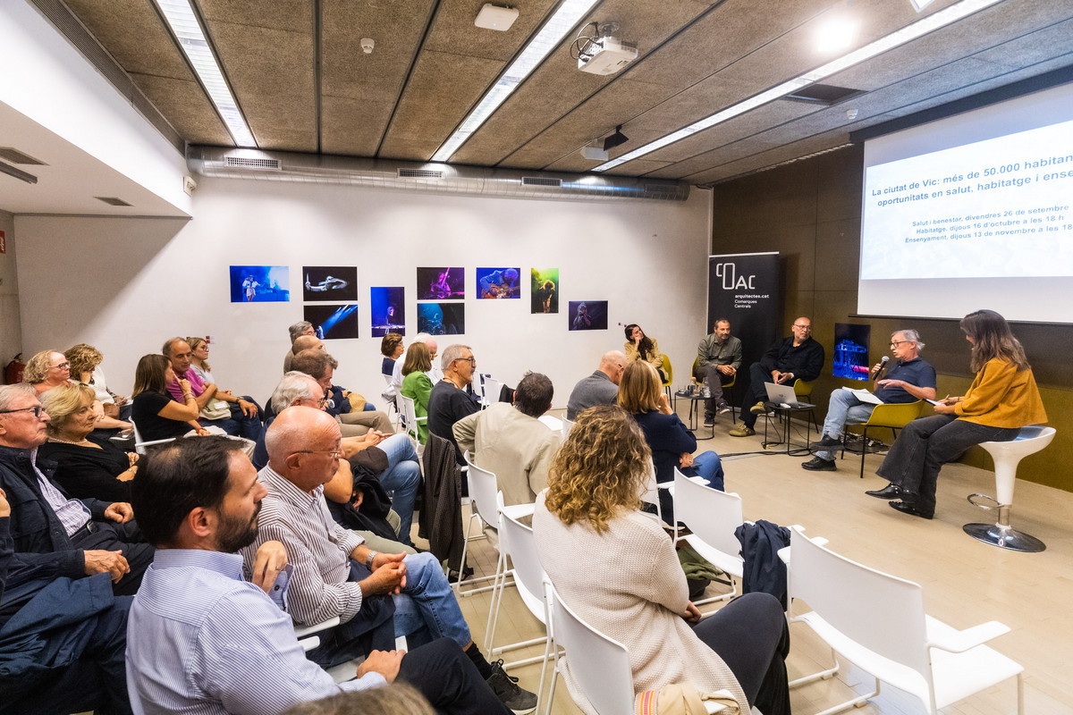 Taula rodona al Col·legi d’Arquitectes, aquest divendres a la tarda