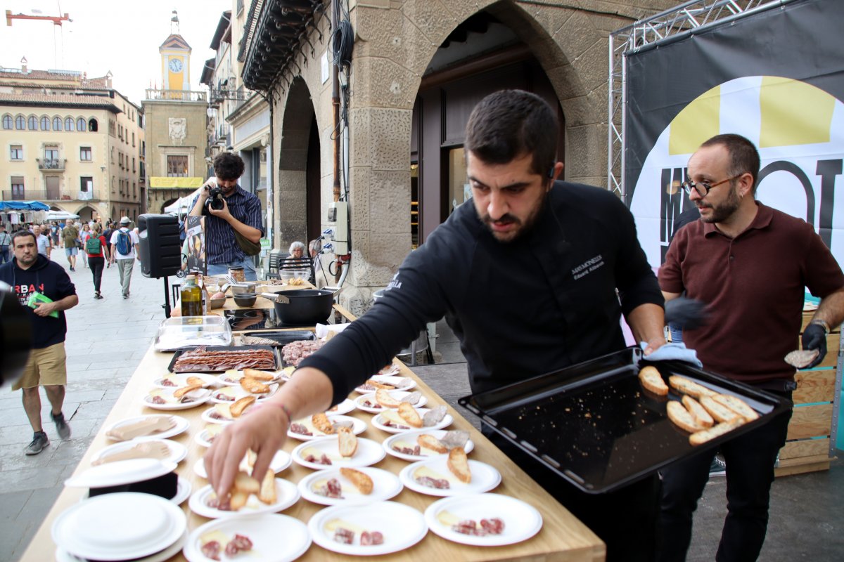 Degustació a càrrec dels cuiner Eduard Aliberch
