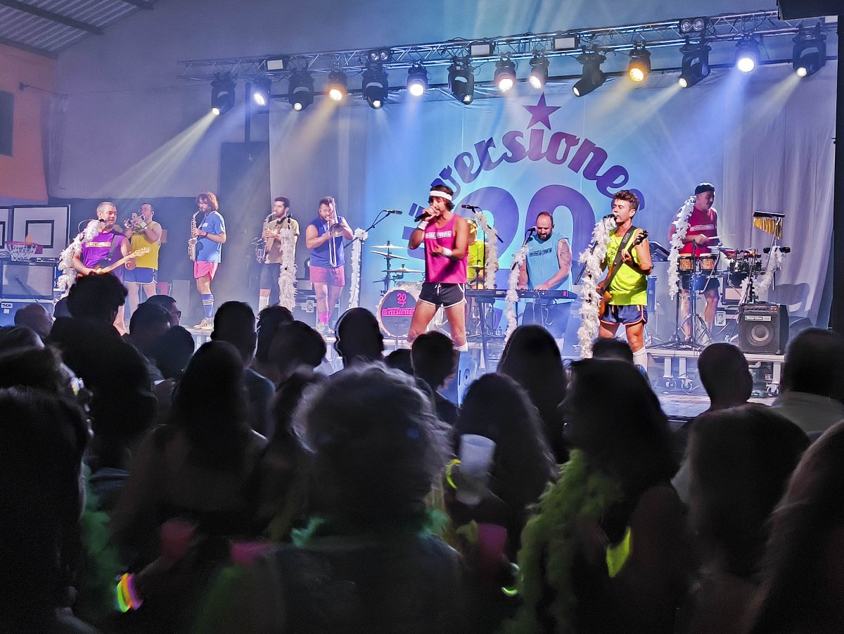 L'actuació de Di-Versiones, al pavelló, tot un clàssic del programa