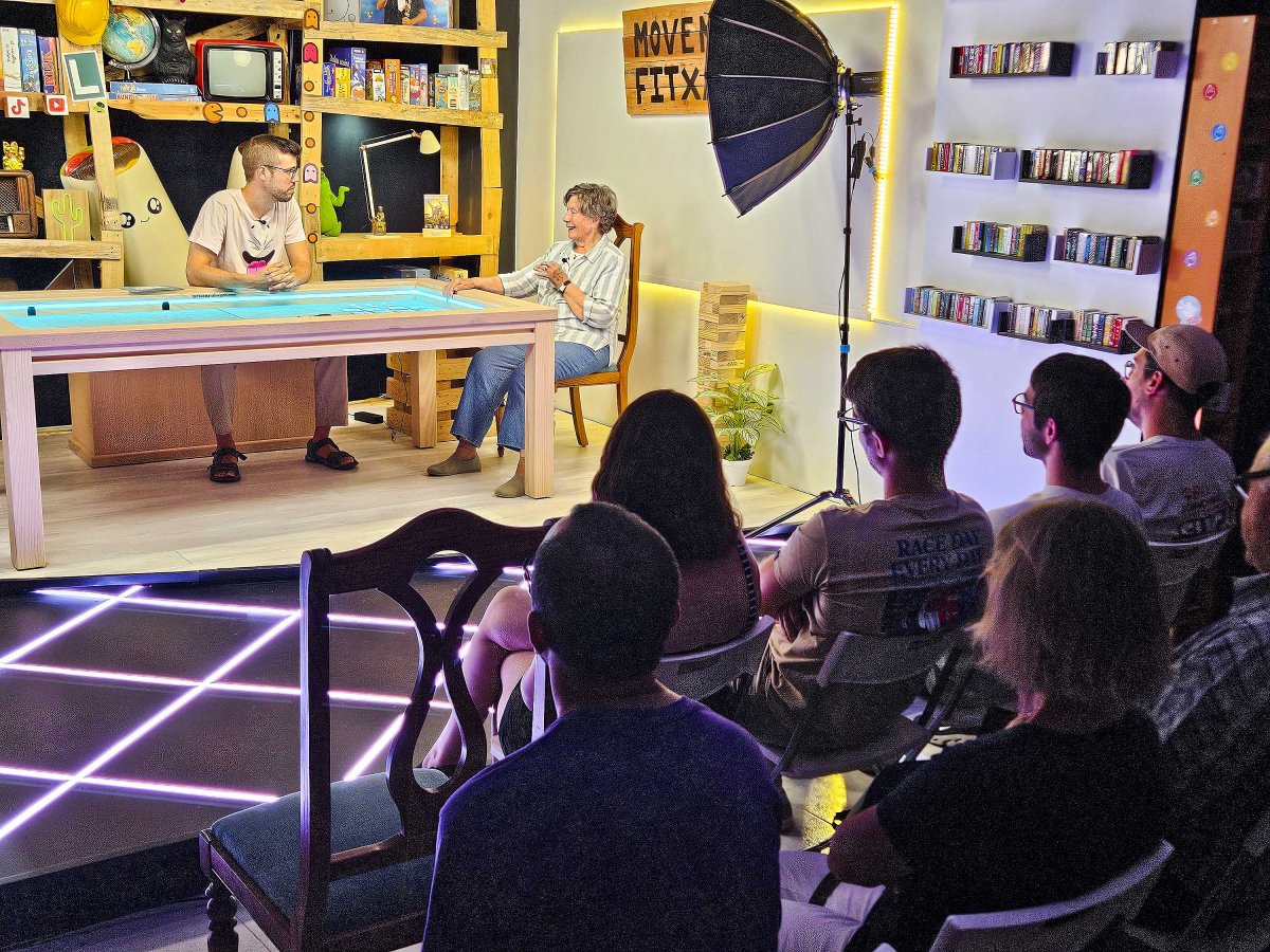 Moment en què Jordi Pota va compartir plató amb la seva àvia