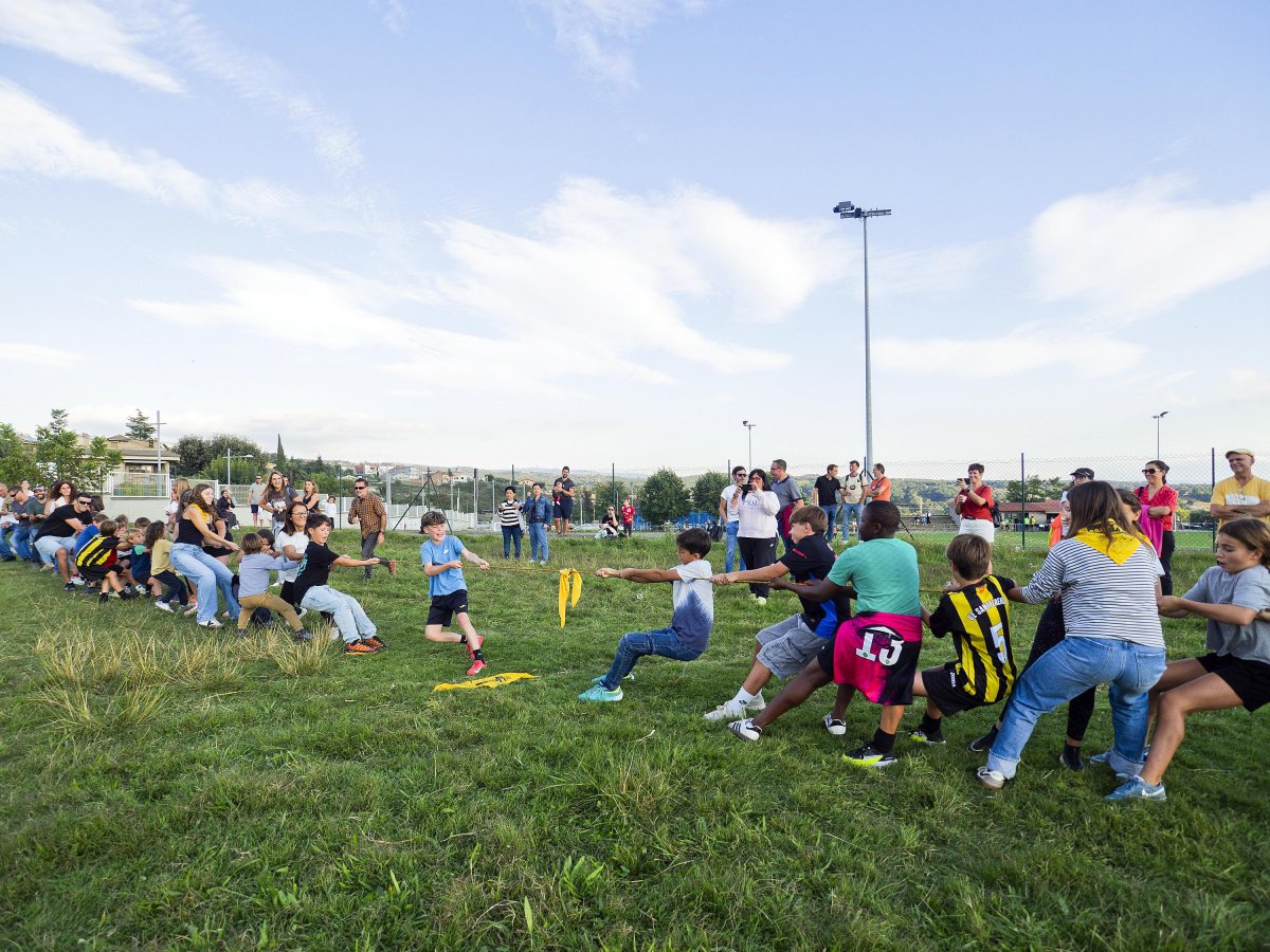 Concurs d'estirada de corda dins de les activitats del Polvorí, dissabte a la tarda