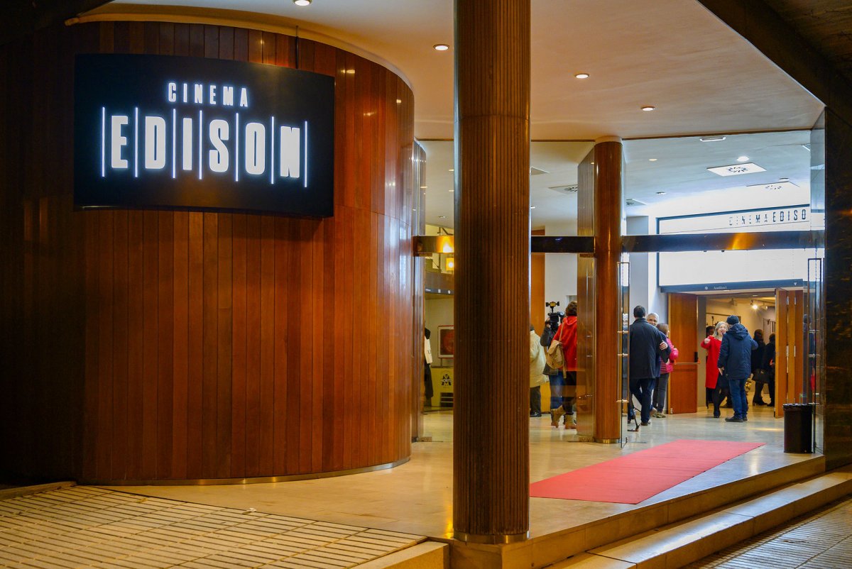 El Cinema Edison situat al centre cultural del carrer Joan Camps