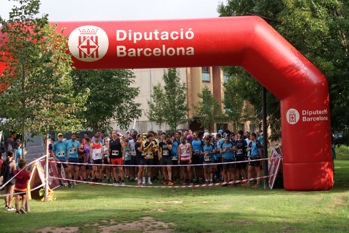 Els participants de la prova d'11km en el moment de la sortida