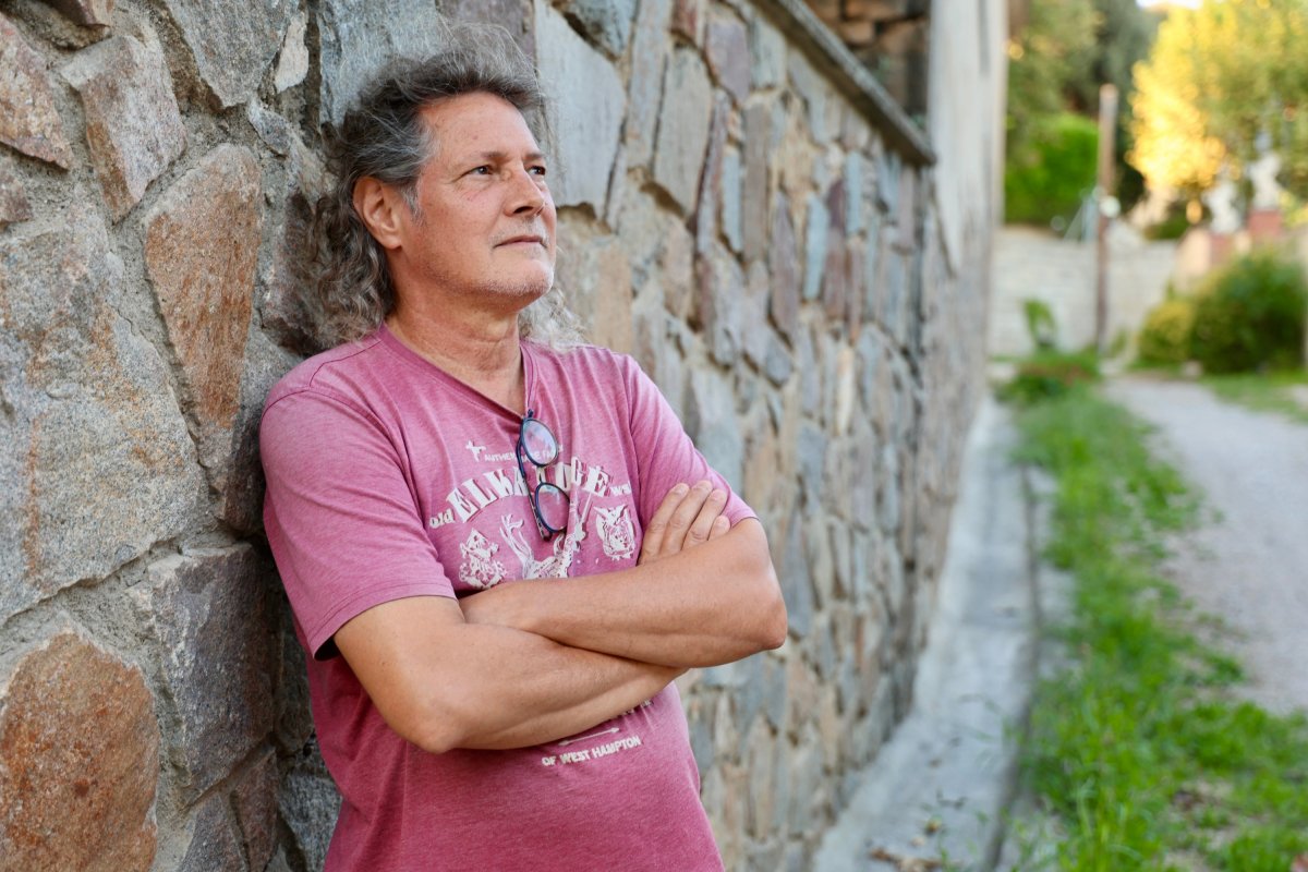 Ignasi Muntanya al costat de casa seva, a l’Ametlla, té problemes amb la Seguretat Social