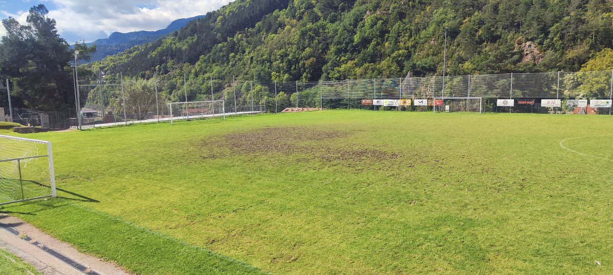 Vista general del camp de futbol de Ribes