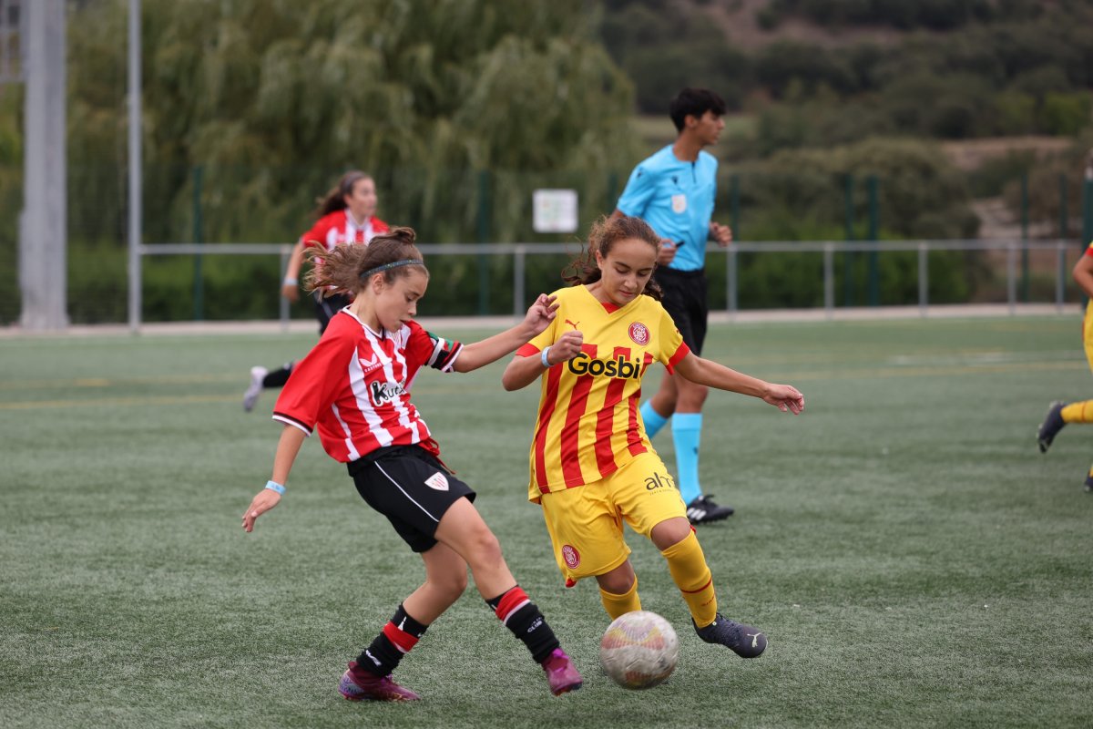 Un dels partits de la Girls Cup en una de les edicions anteriors