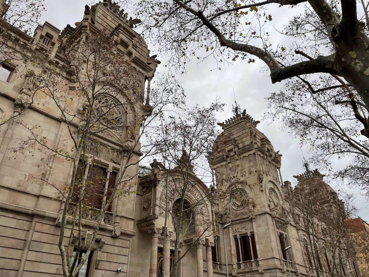 L'Audiència de Barcelona, al passeig Lluís Companys, on se celebra el judici