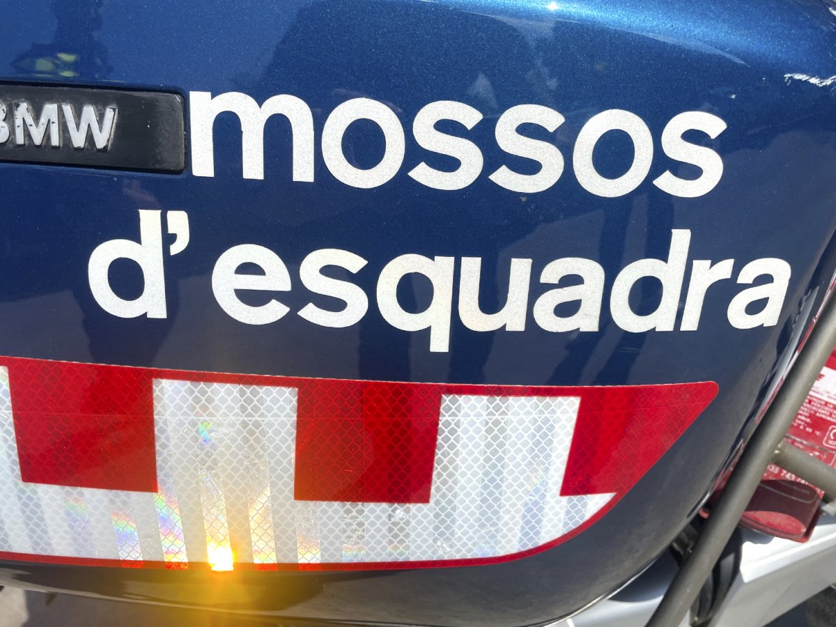 Un vehicle dels Mossos