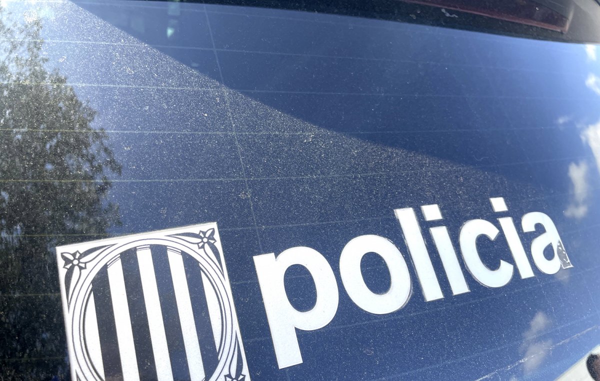 Un vehicle dels Mossos d'Esquadra
