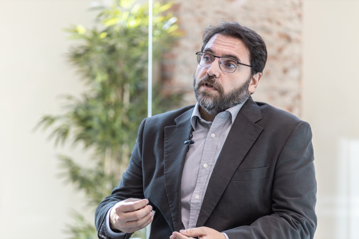 Pedret durant l'entrevista amb EL 9 NOU