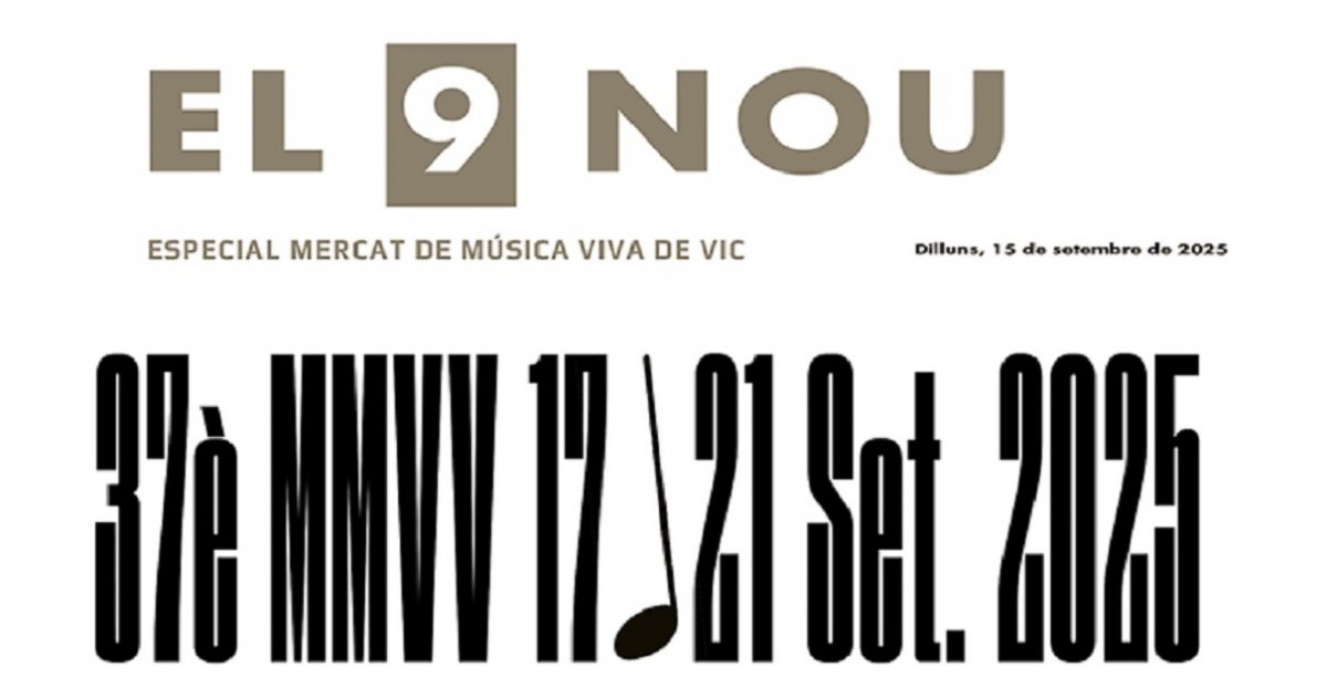 La capçalera del quadern que aquest dilluns es distribueix amb l'edició de paper d'EL 9 NOU