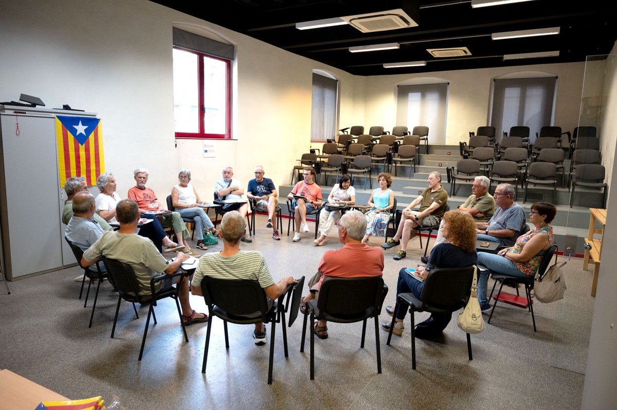 La reunió comarcal de l’ANC prèvia a la Diada, divendres de la setmana passada a Granollers