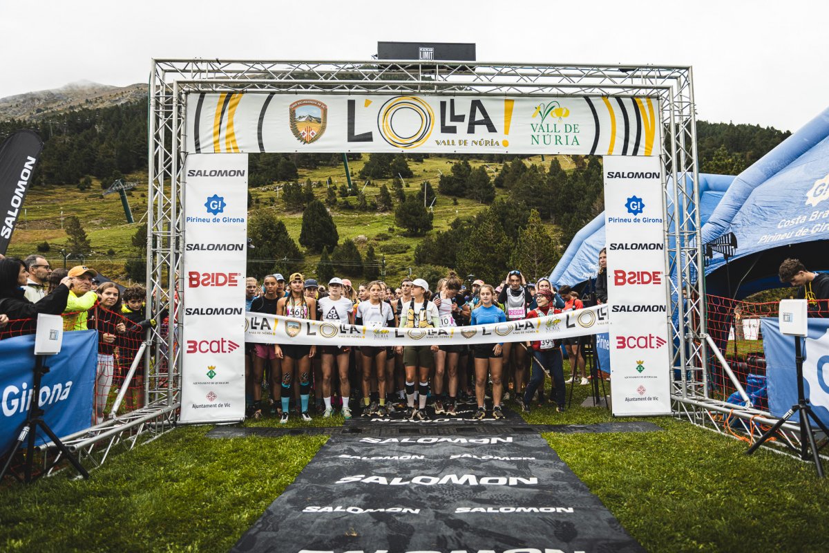 La sortida femenina de la prova