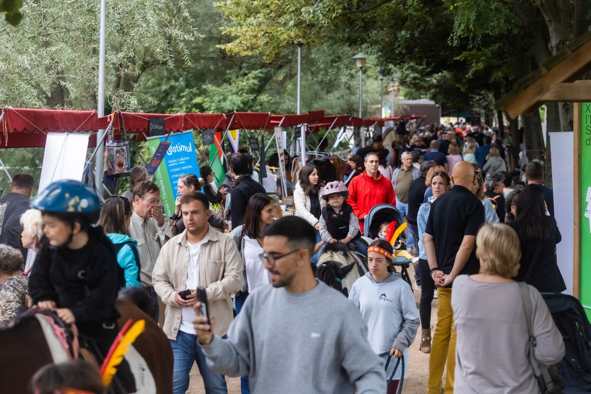 Riuada de gent, aquest diumenge a Manlleu