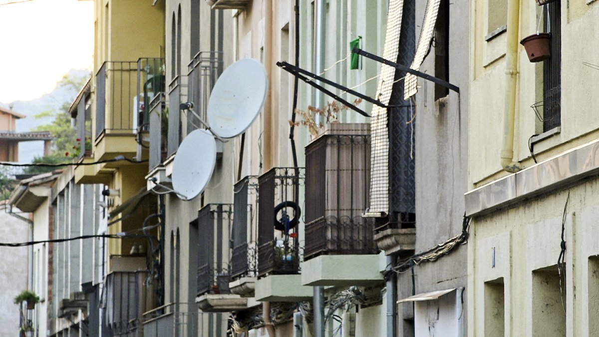 Imatges d'alguns dels pisos ocupats