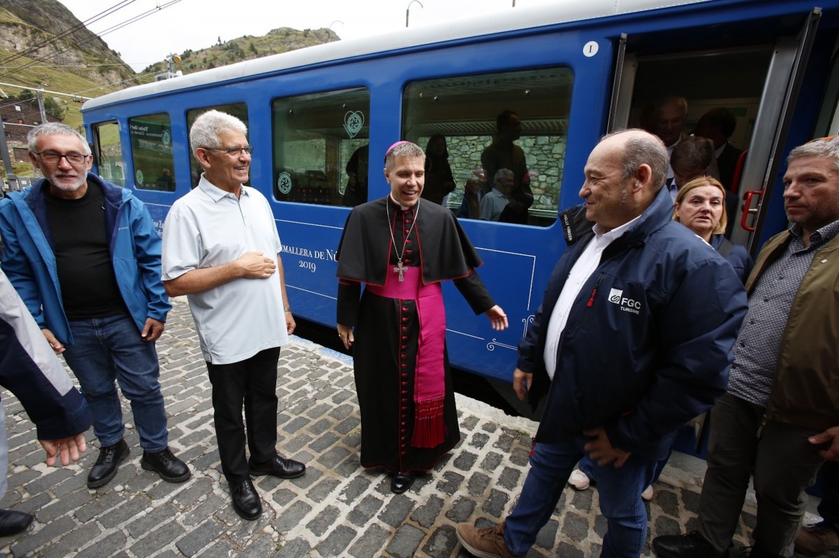 Celebració de Sant Gil a la Vall de Núria