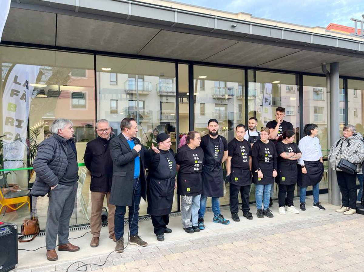 La inauguració del local el gener de 2024