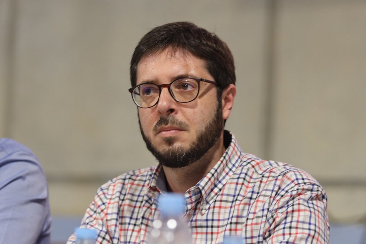 Oriol López en una imatge de 2019, quan va ser cap de llista d'Ara Mollet-ERC