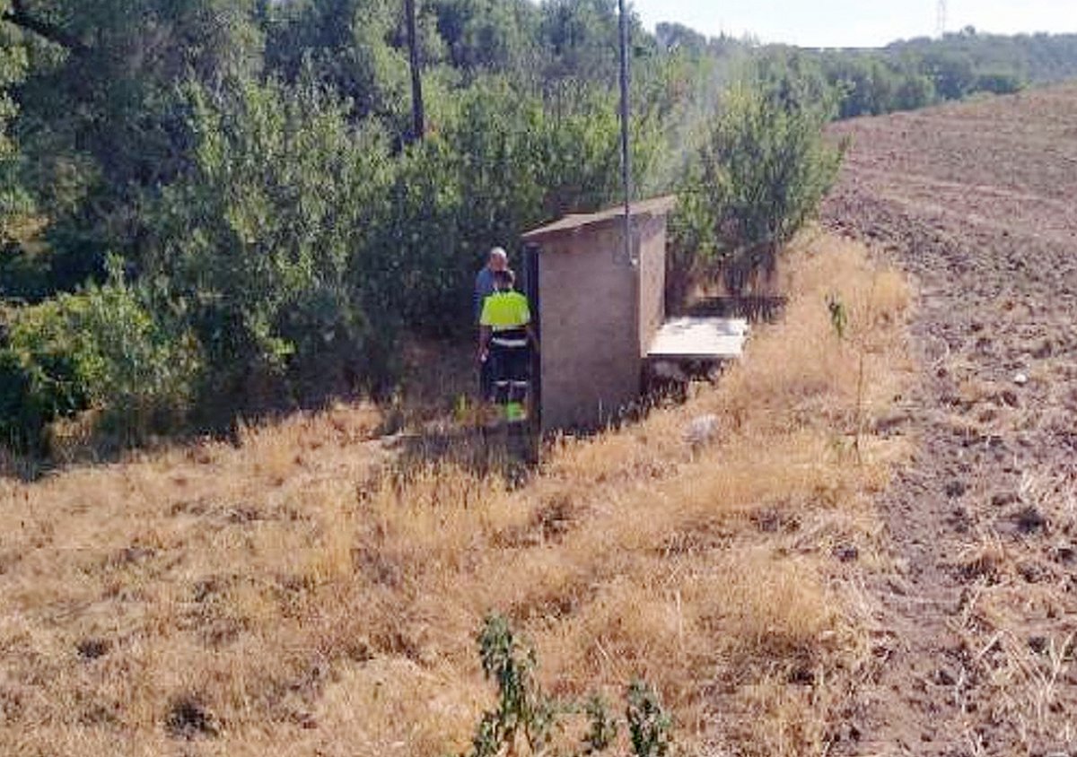 Un dels pous de Montrodon on s'actuarà
