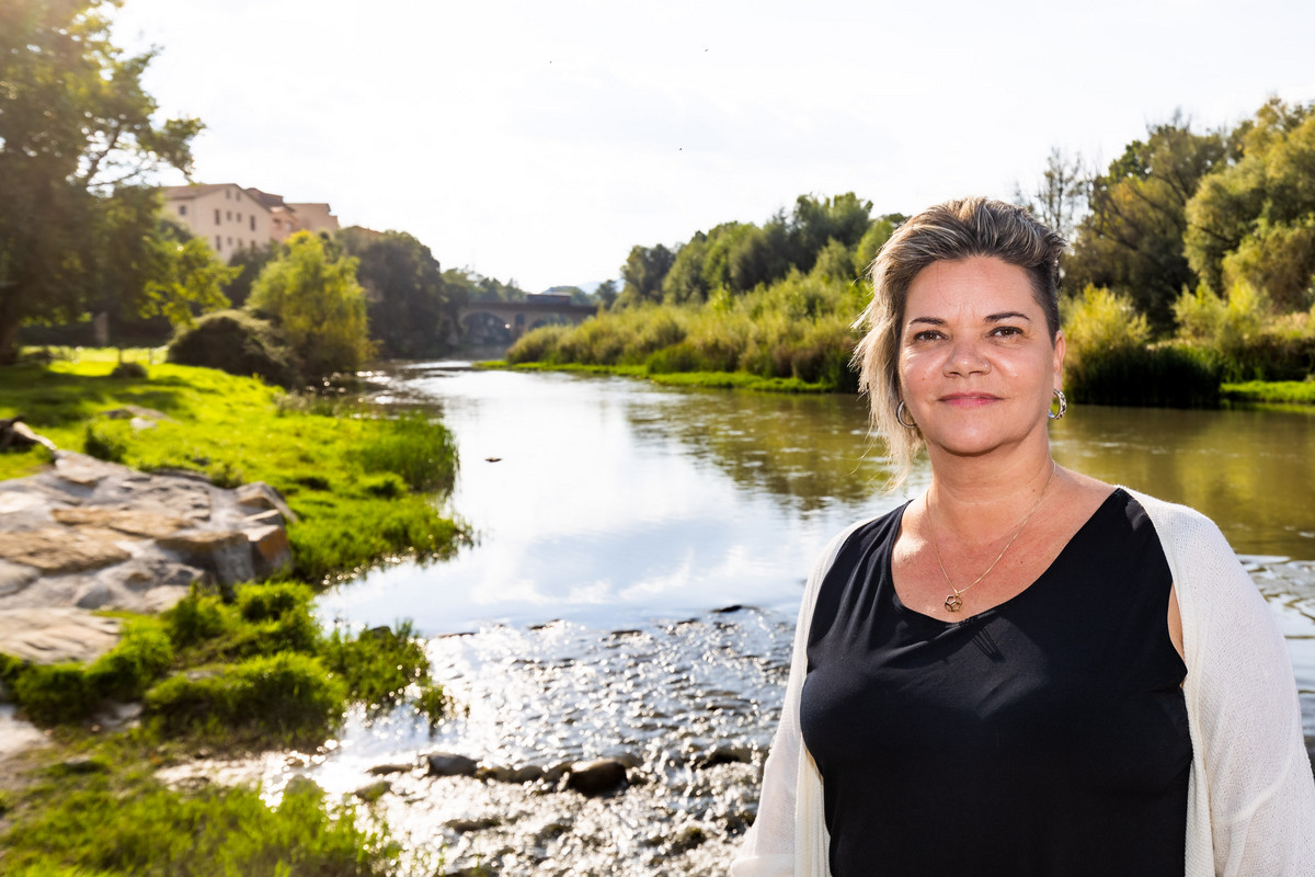 Eva Font, aquesta setmana a la passera sobre el Ter