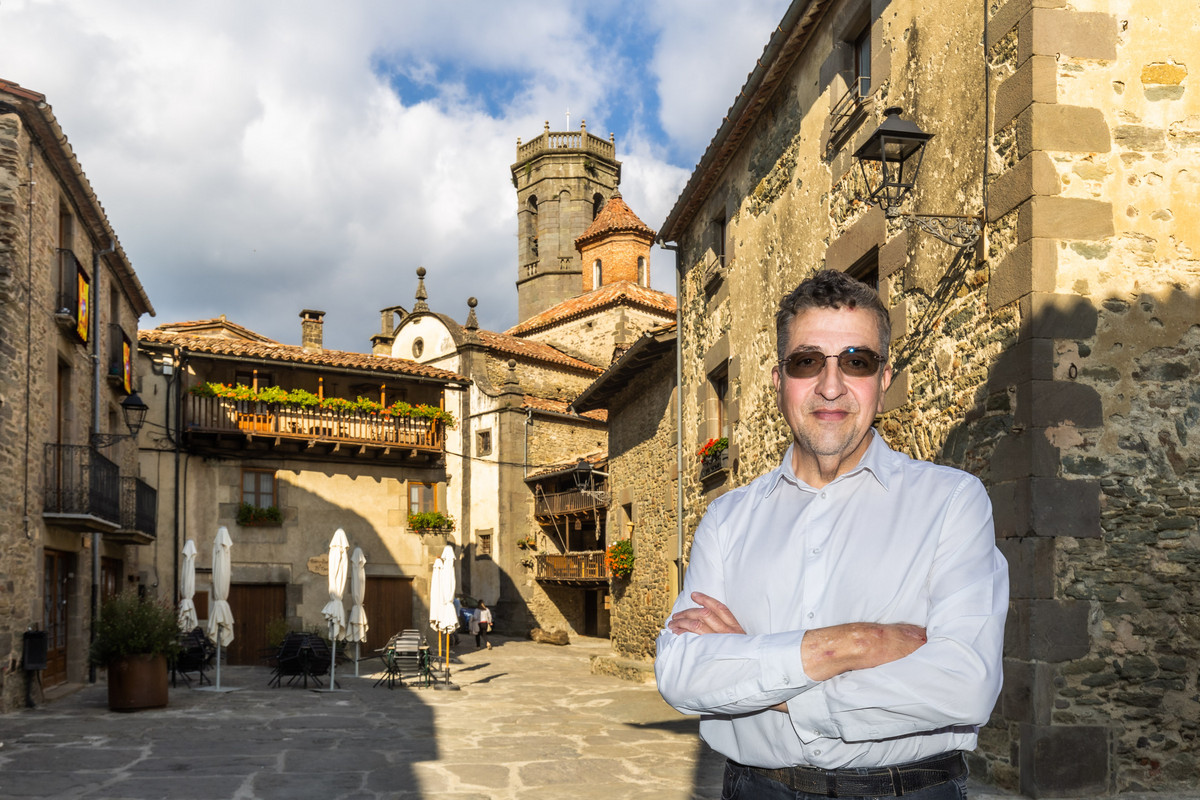 Silva dijous al centre de Rupit, on viu