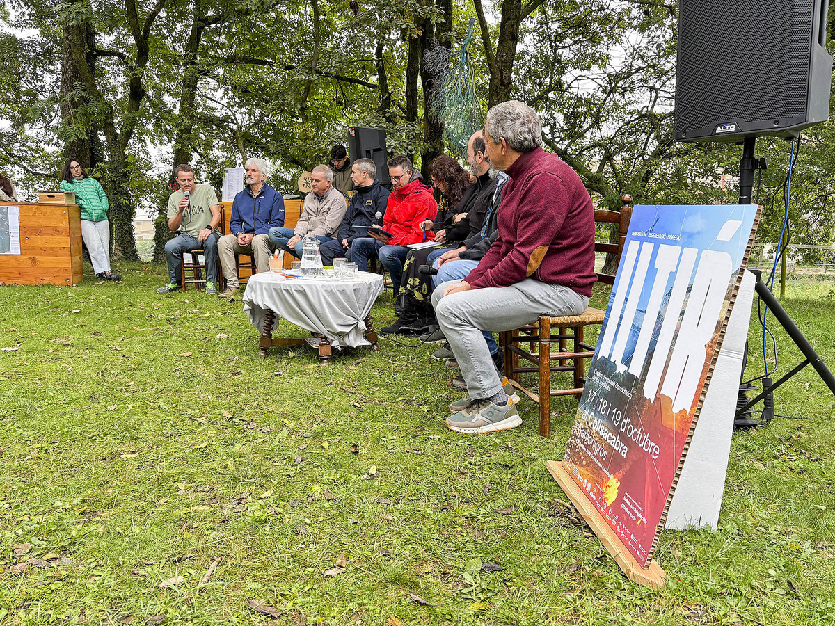 El debat sobre el sector forestal, dissabte, durant l’aplec Ilti? a Cantonigròs