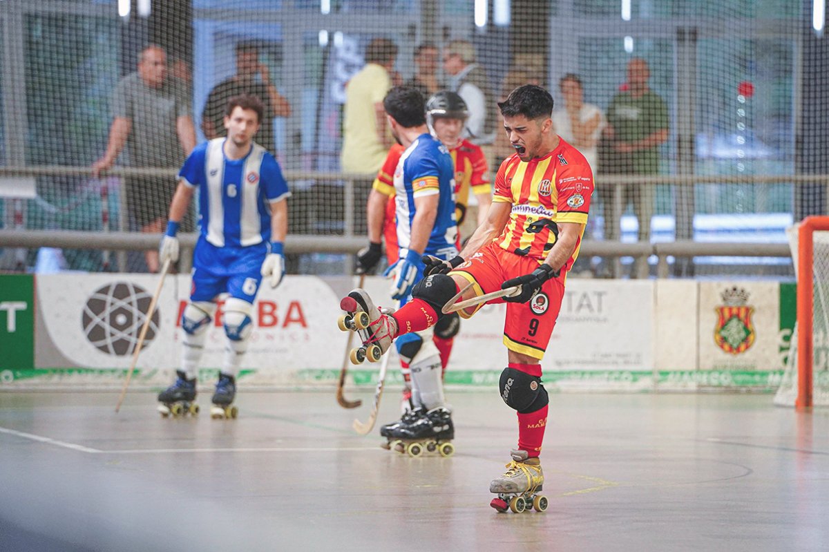 Un solItari gol de Biel Humà ha donat el passi a la final als manlleuencs
