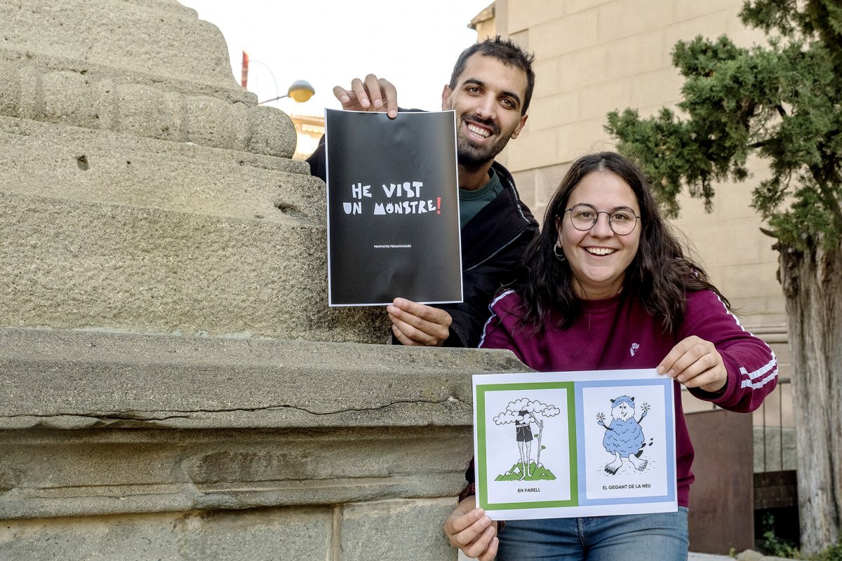 Andreu Clapés i Maria Grau, els dansaires del Ball de Gitanes de la Garriga que han tirat endavant el projecte
