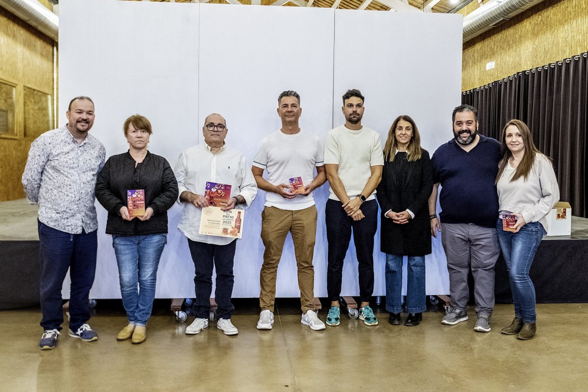 Els guanyadors de la Ruta del Pintxo dimecres a Can Luna