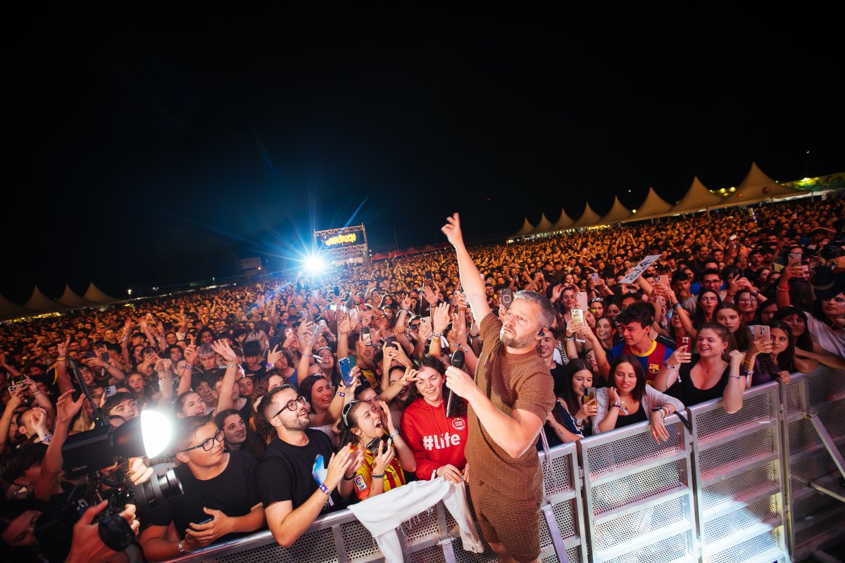 Oques Grasses en el concert de l'any passat a Vic