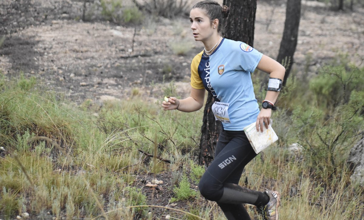 Arlet Sales, en un moment de la competició