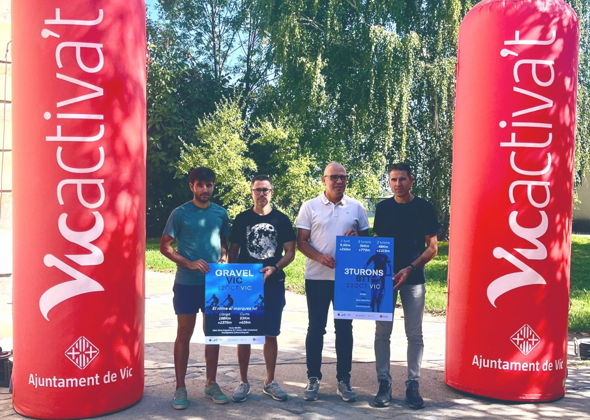 U/n moment de la presentació de la cursa