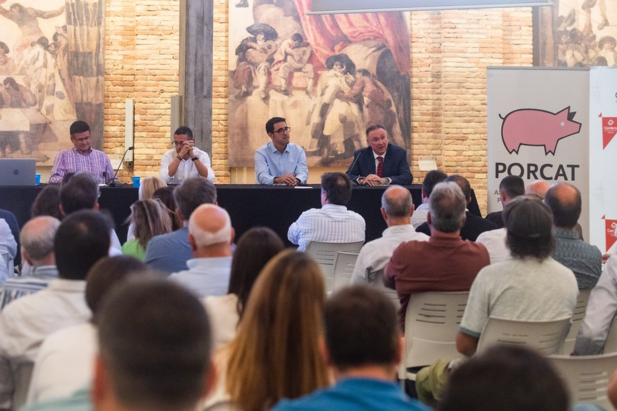 Un moment de la jornada d'aquest dimecres a Vic