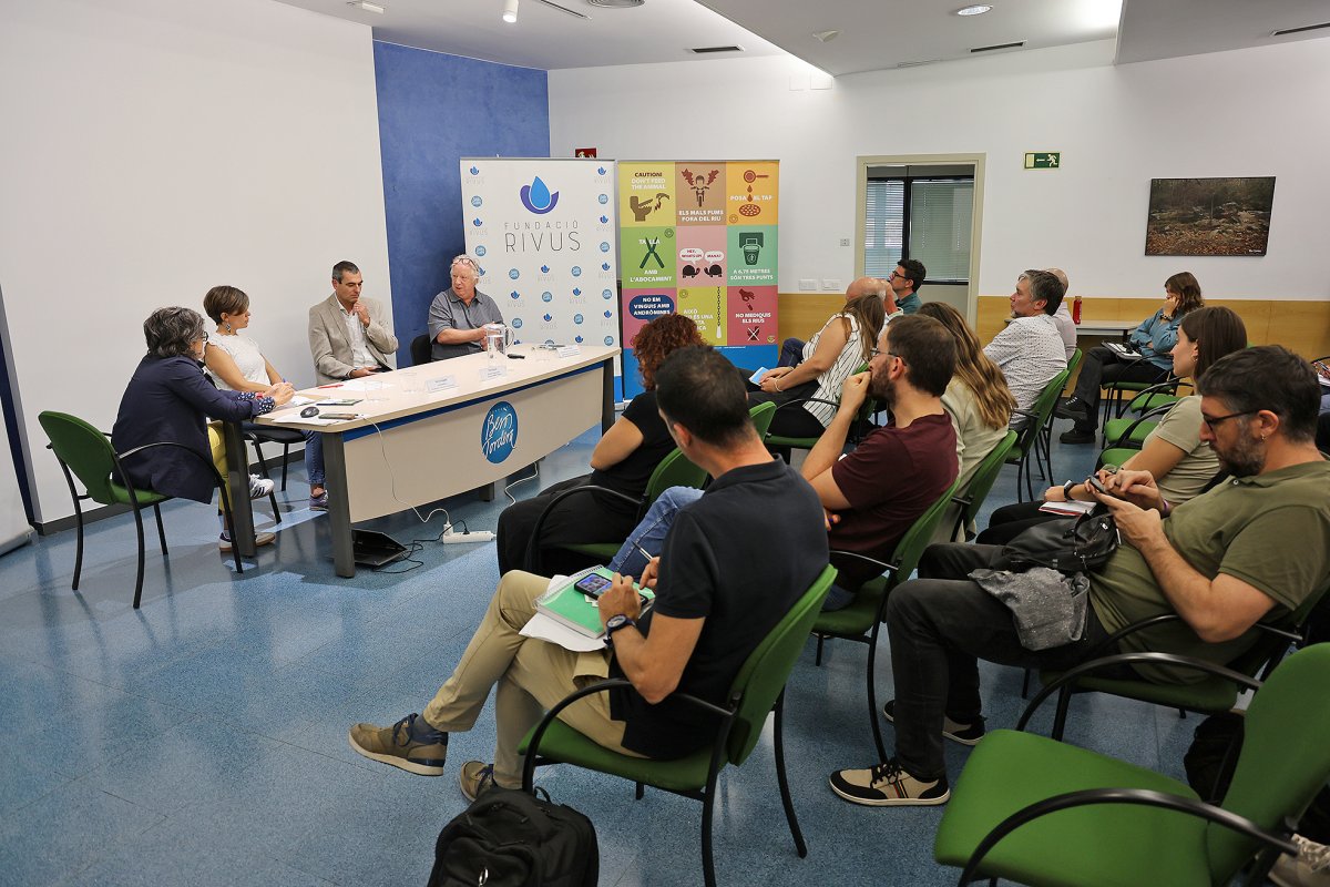 Representants dels sectors públic i privat van participar en una jornada sobre el projecte d'aigua regenerada