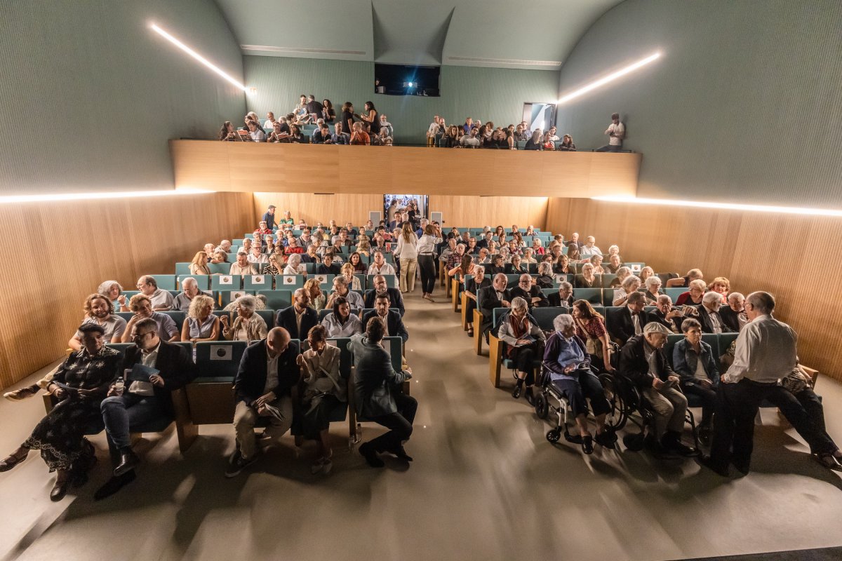 El pati de butaques de la reforma sala de teatre