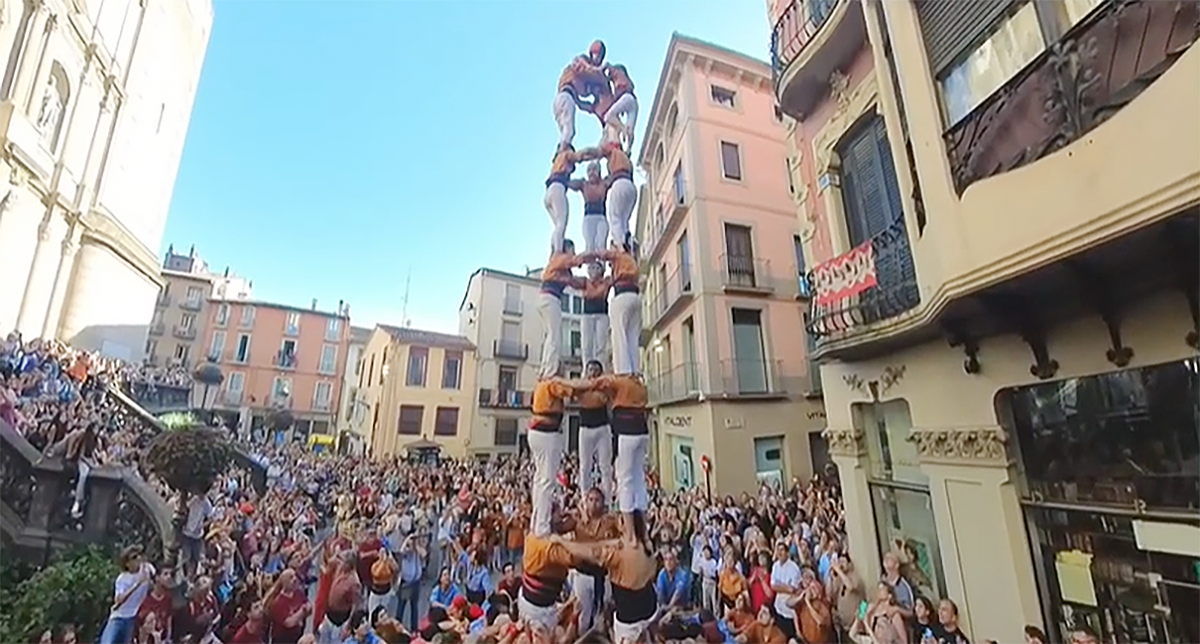 Els Sagals d'Osona, en una de les seves actuacions